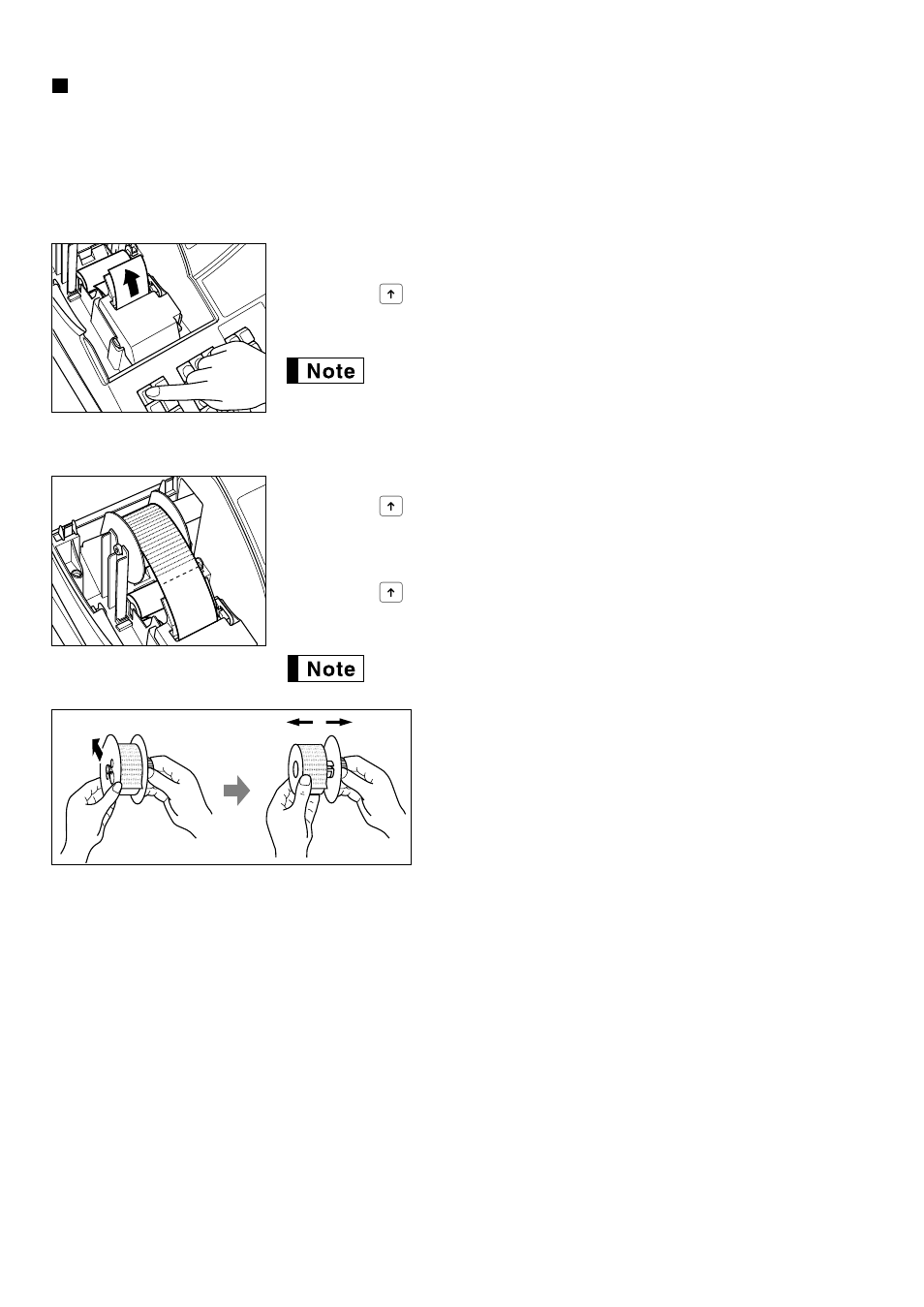 Removing the paper roll | Sharp ELECTRONIC CASH REGISTER XE-A201 User Manual | Page 66 / 105