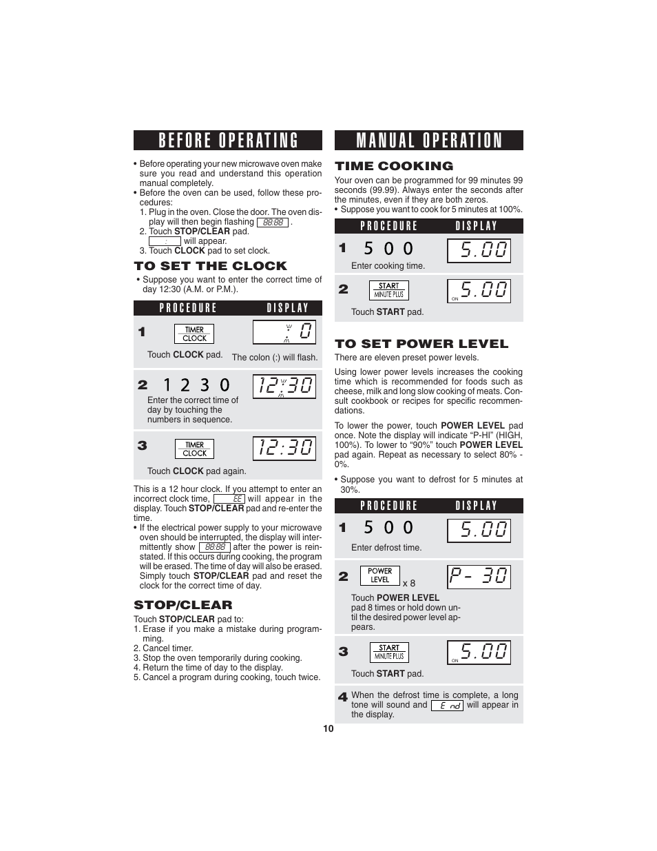 Sharp R-220KW(D) User Manual | Page 12 / 24