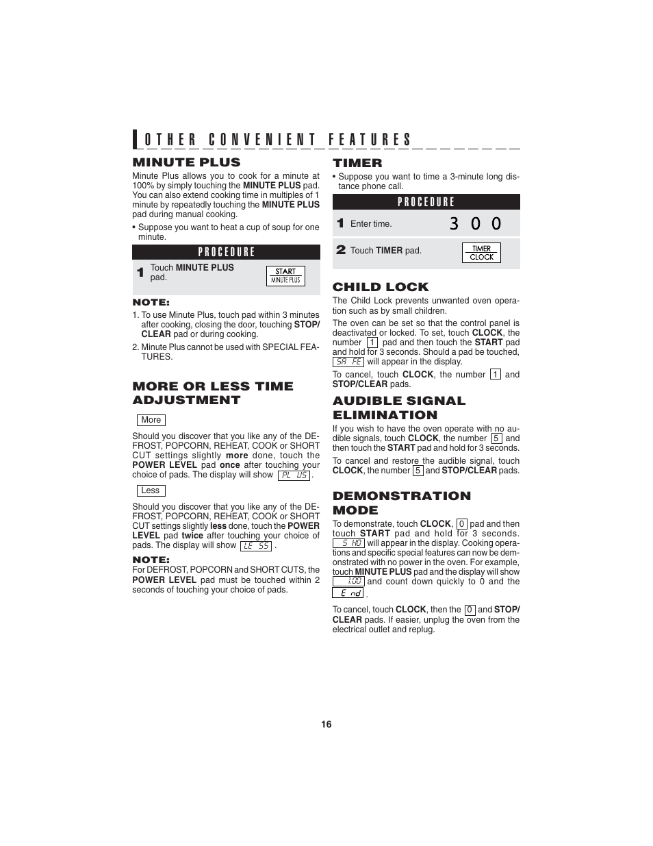 Sharp R-220KW(D) User Manual | Page 18 / 24