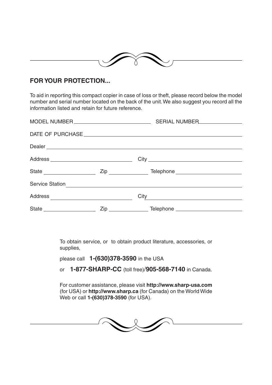 Sharp AL-1551 User Manual | Page 2 / 54