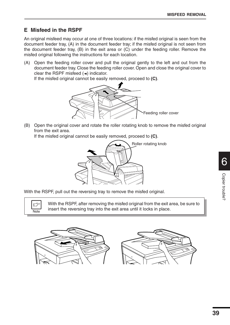 Sharp AL-1551 User Manual | Page 41 / 54