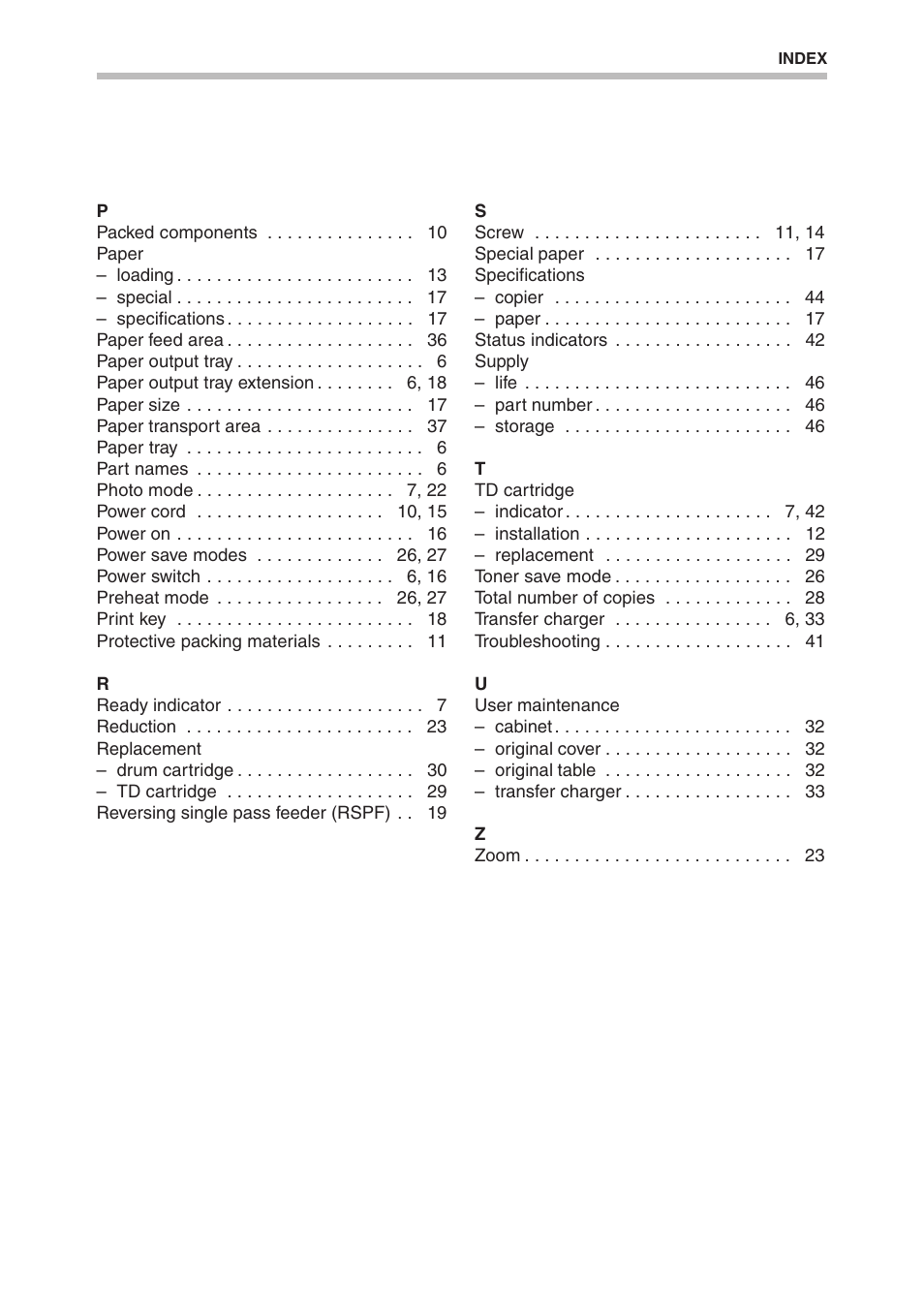 Sharp AL-1551 User Manual | Page 51 / 54