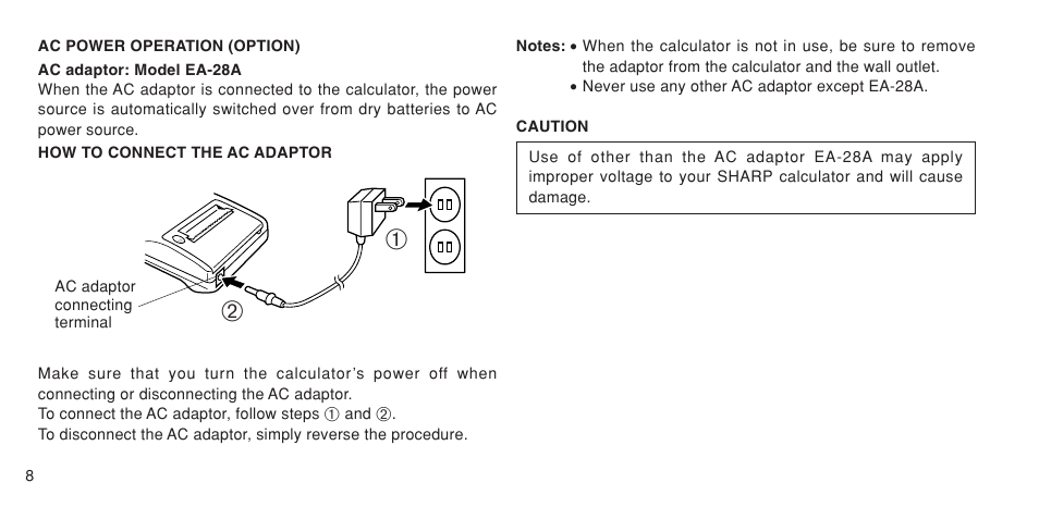 Sharp EL-1611P User Manual | Page 10 / 104