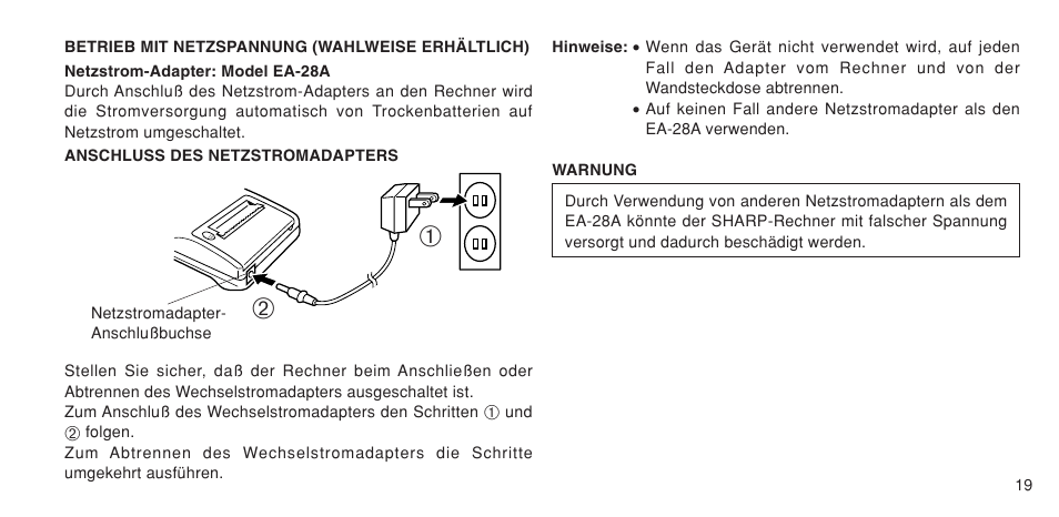 Sharp EL-1611P User Manual | Page 21 / 104