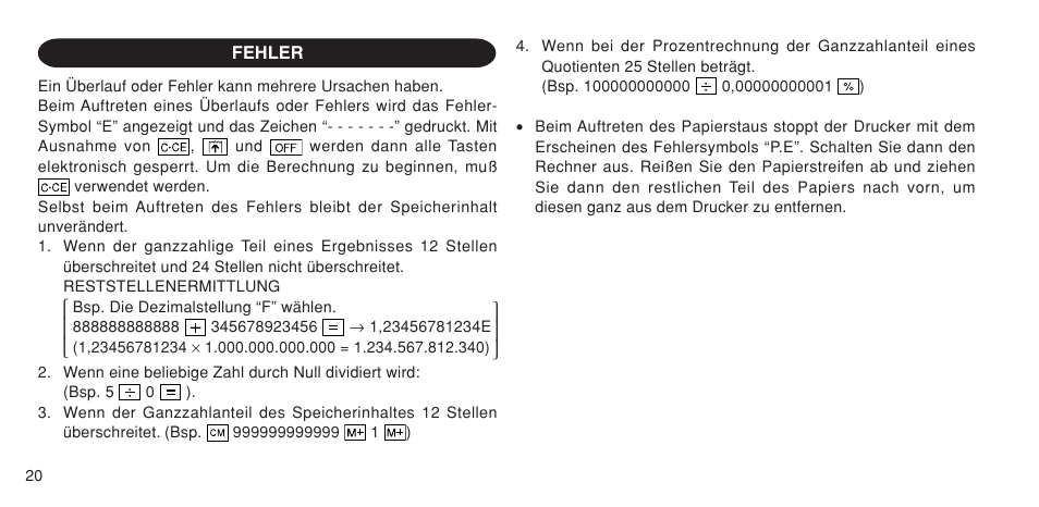 Sharp EL-1611P User Manual | Page 22 / 104