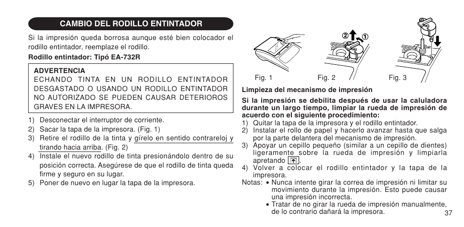 Sharp EL-1611P User Manual | Page 39 / 104