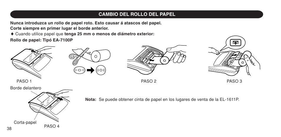 Sharp EL-1611P User Manual | Page 40 / 104