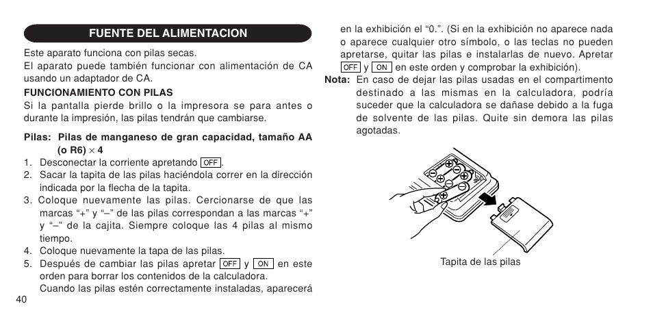 Sharp EL-1611P User Manual | Page 42 / 104