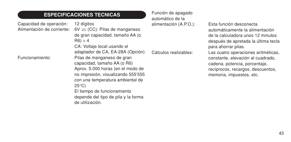 Sharp EL-1611P User Manual | Page 45 / 104