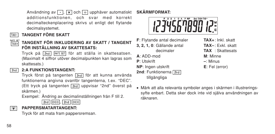 Sharp EL-1611P User Manual | Page 60 / 104