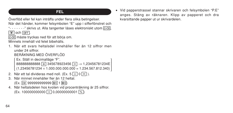 Sharp EL-1611P User Manual | Page 66 / 104