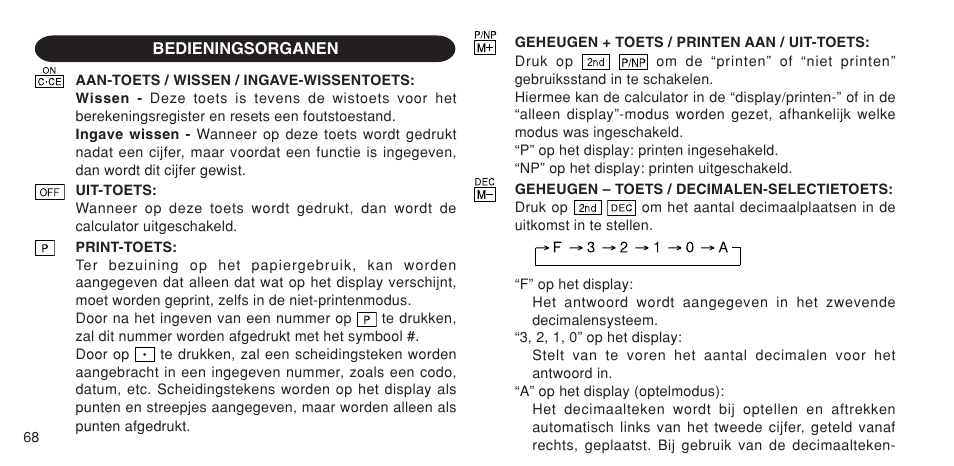 Sharp EL-1611P User Manual | Page 70 / 104