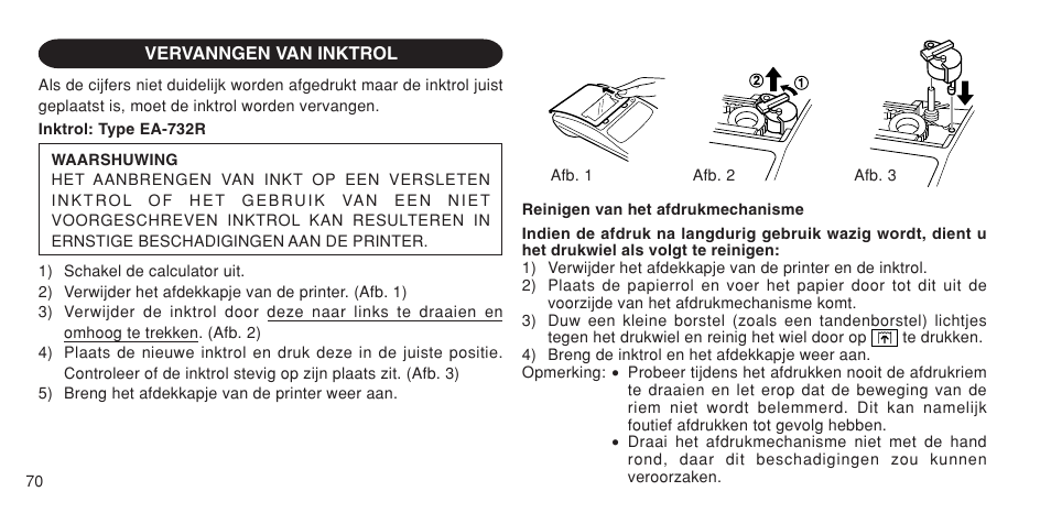 Sharp EL-1611P User Manual | Page 72 / 104