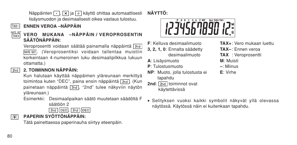 Sharp EL-1611P User Manual | Page 82 / 104