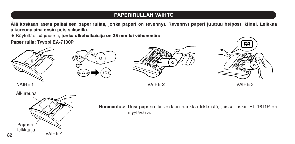 Sharp EL-1611P User Manual | Page 84 / 104