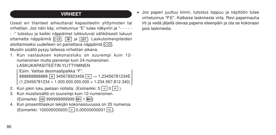 Sharp EL-1611P User Manual | Page 88 / 104