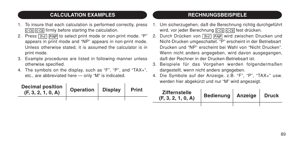 Sharp EL-1611P User Manual | Page 91 / 104