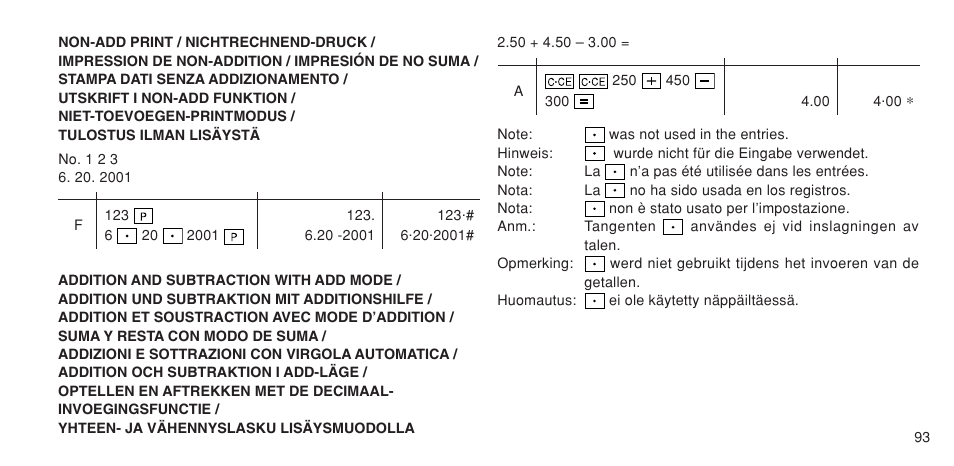 Sharp EL-1611P User Manual | Page 95 / 104