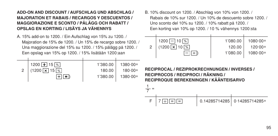 Sharp EL-1611P User Manual | Page 97 / 104