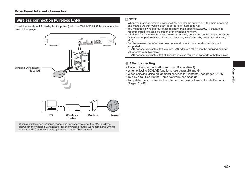 Sharp BD-HP75U User Manual | Page 21 / 74