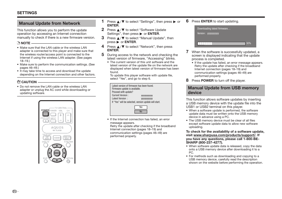 Sharp BD-HP75U User Manual | Page 54 / 74