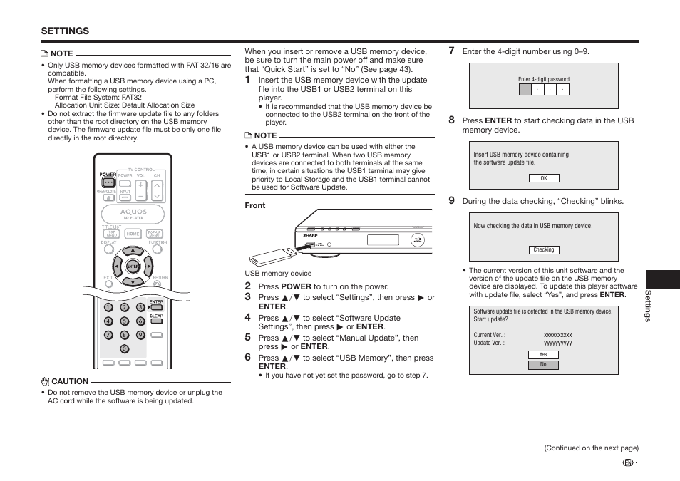 Sharp BD-HP75U User Manual | Page 55 / 74