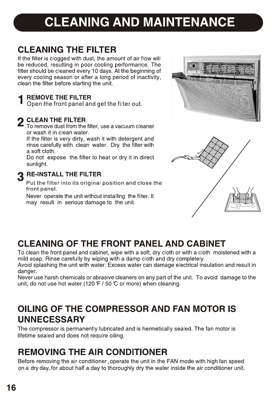 Sharp AF-S155NX User Manual | Page 16 / 20