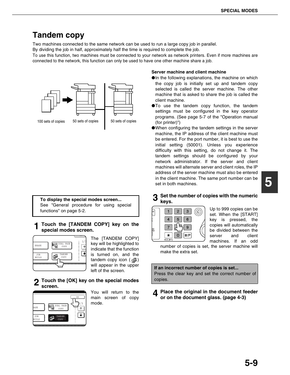 Tandem copy | Sharp AR-M355N User Manual | Page 108 / 380