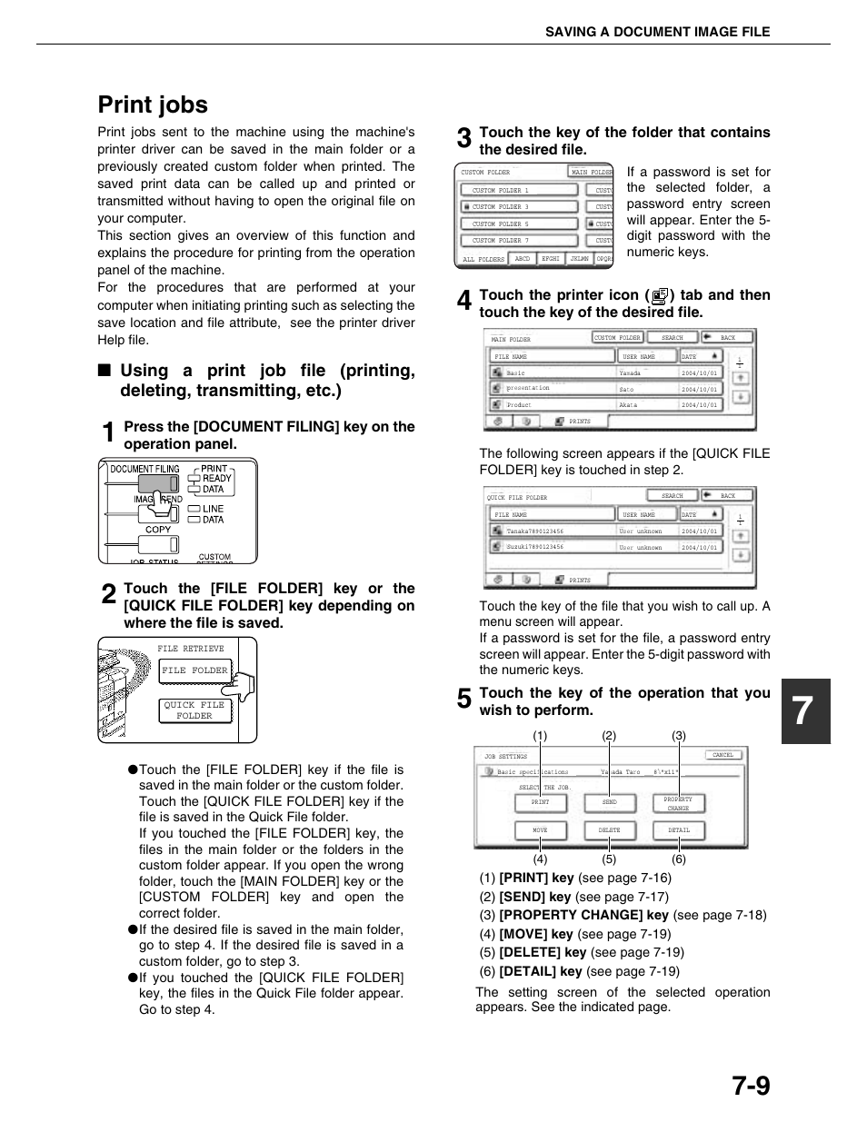 Print jobs | Sharp AR-M355N User Manual | Page 155 / 380