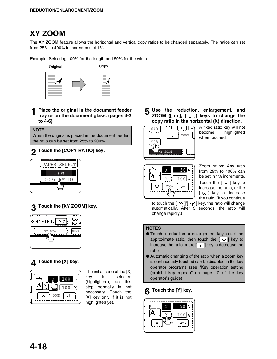 Xy zoom | Sharp AR-M355N User Manual | Page 97 / 380