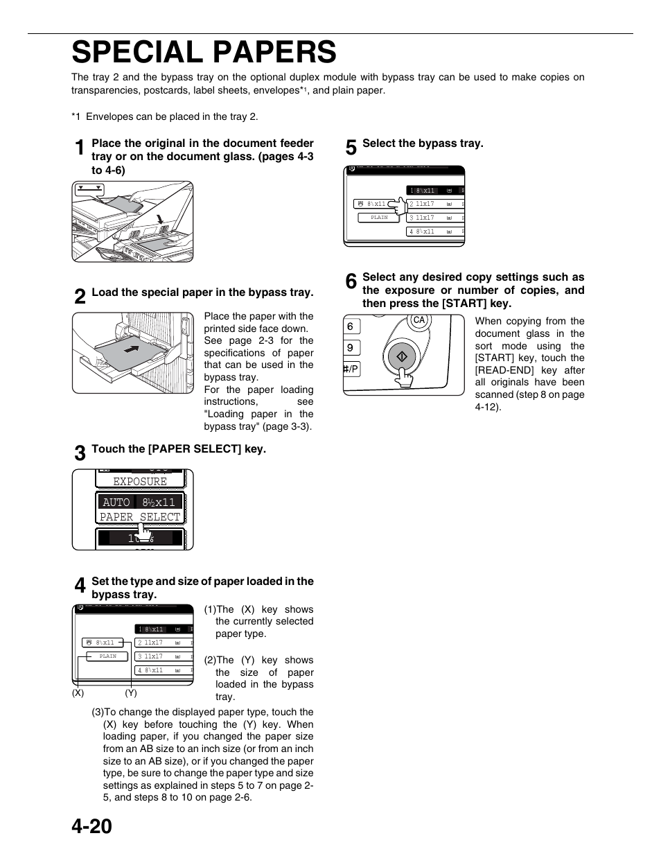 Special papers | Sharp AR-M355N User Manual | Page 99 / 380