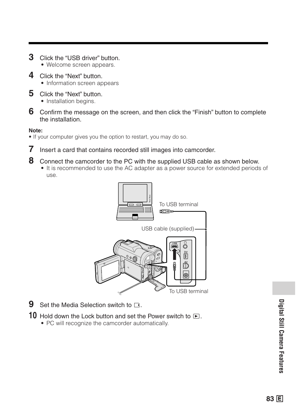 Sharp VIEWCAMZ VL-Z5E User Manual | Page 93 / 117