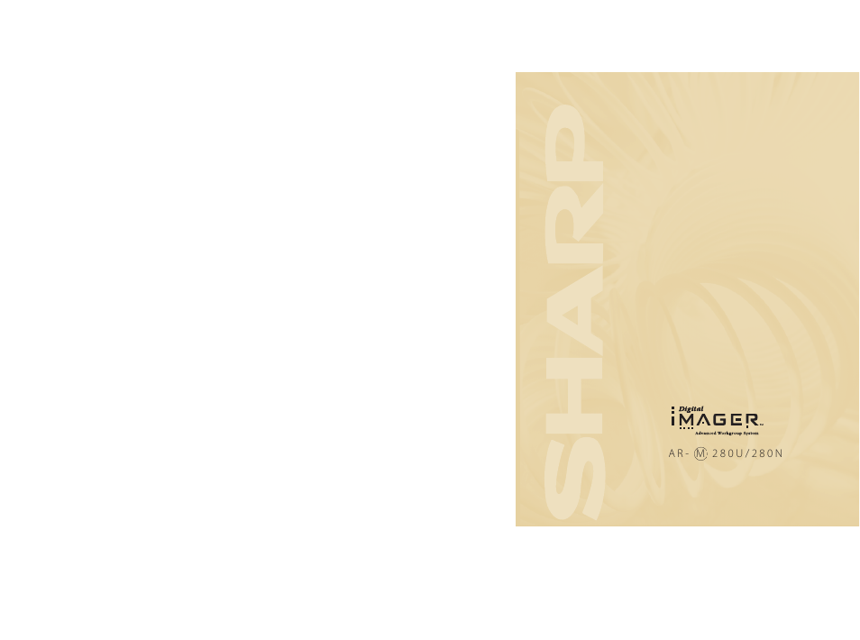 Sharp AR-M280N User Manual | 11 pages