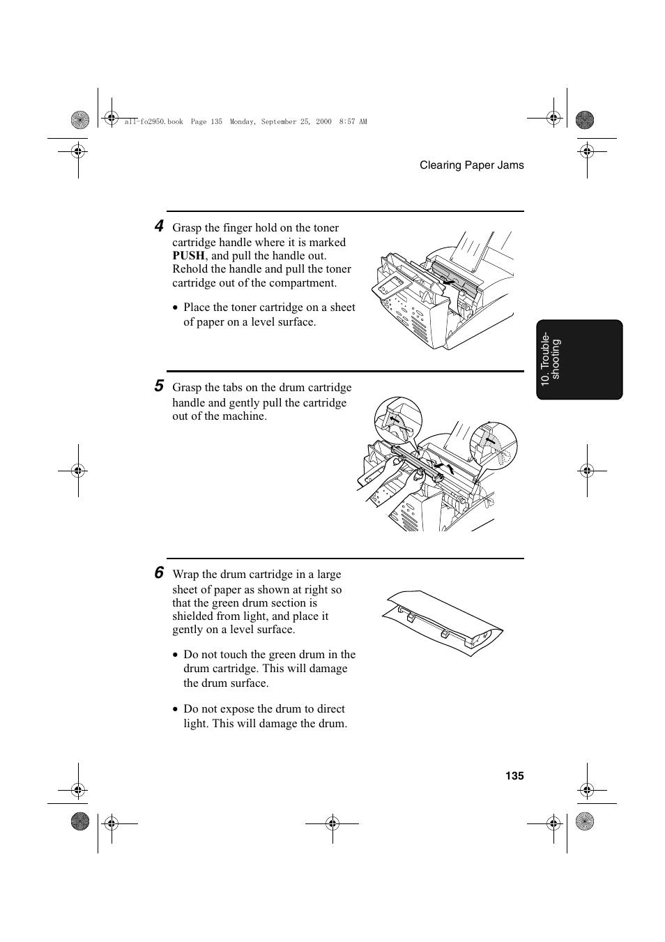 Sharp FO-2950M User Manual | Page 137 / 152