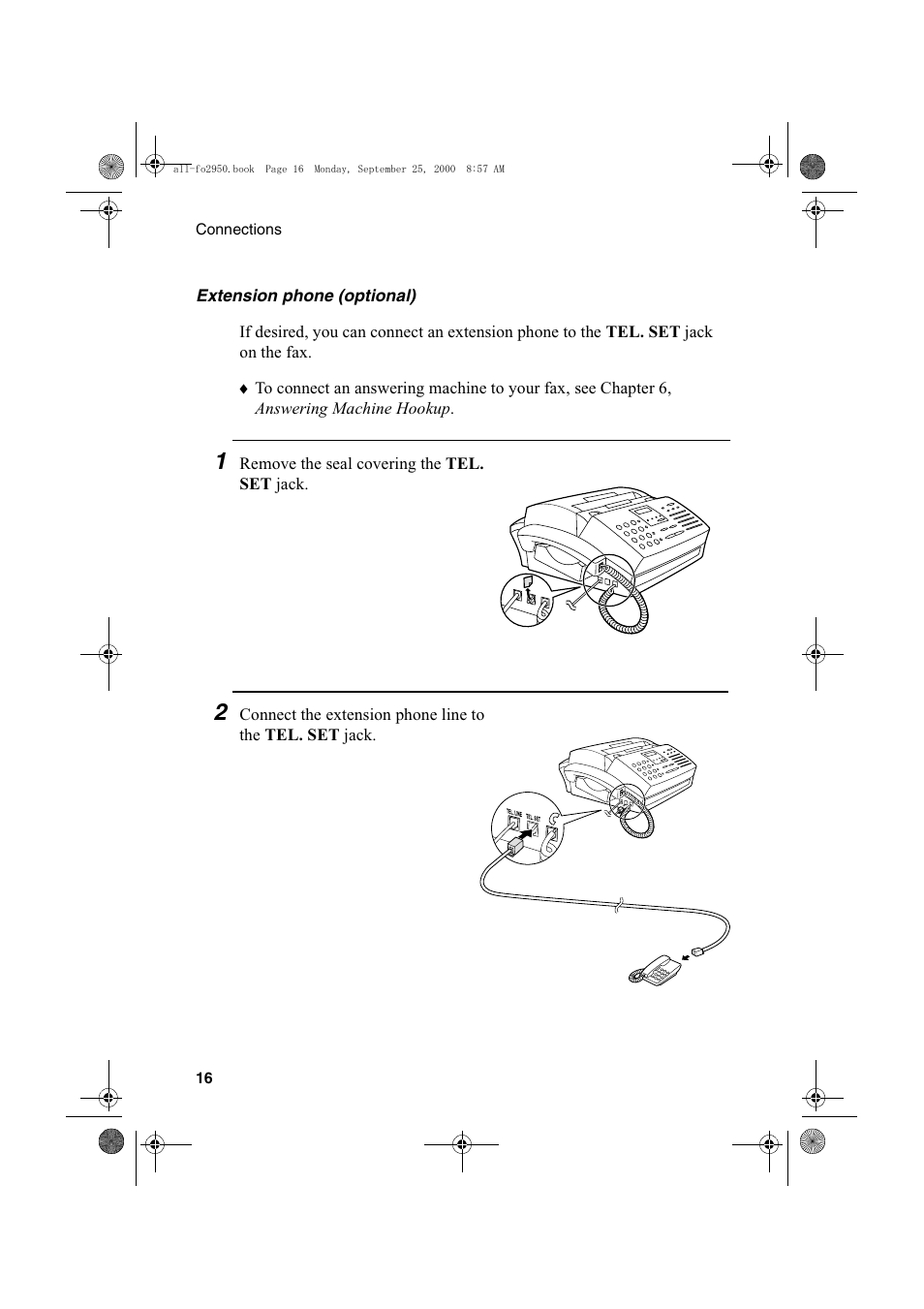 Sharp FO-2950M User Manual | Page 18 / 152