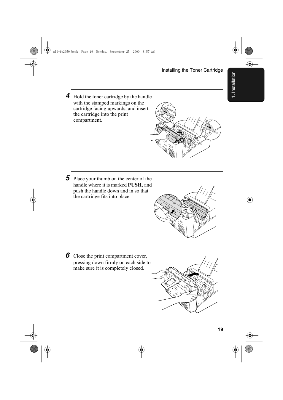 Sharp FO-2950M User Manual | Page 21 / 152