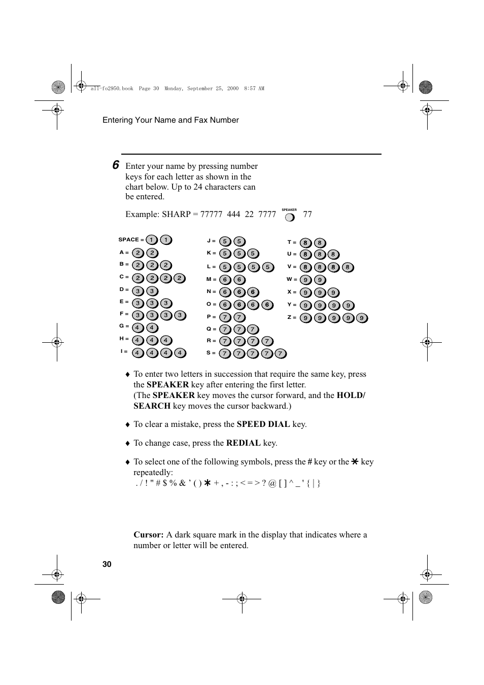 Sharp FO-2950M User Manual | Page 32 / 152