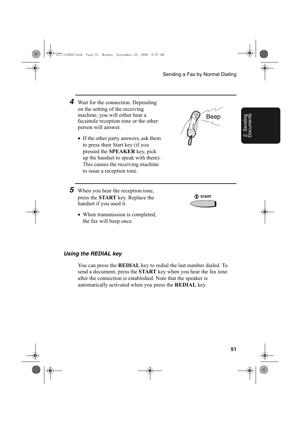 Sharp FO-2950M User Manual | Page 53 / 152