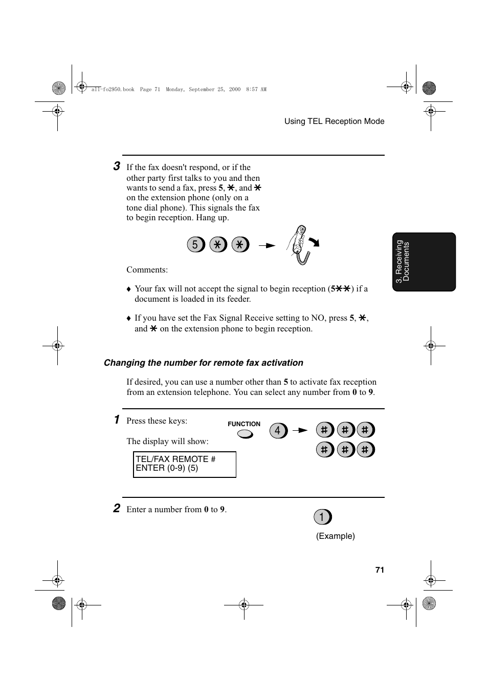 Sharp FO-2950M User Manual | Page 73 / 152