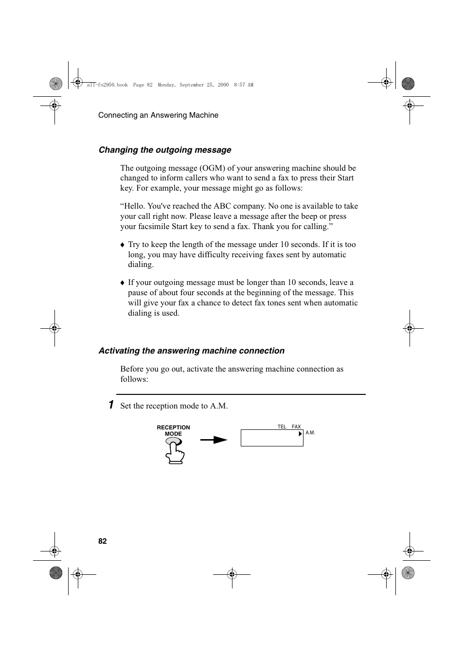 Sharp FO-2950M User Manual | Page 84 / 152