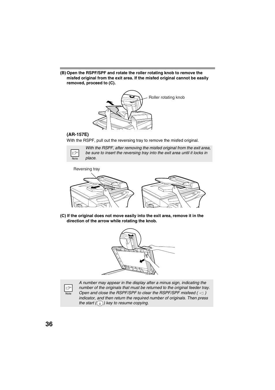 Sharp DIGITAL LASER COPIER/PRINTER AR-153E User Manual | Page 38 / 121