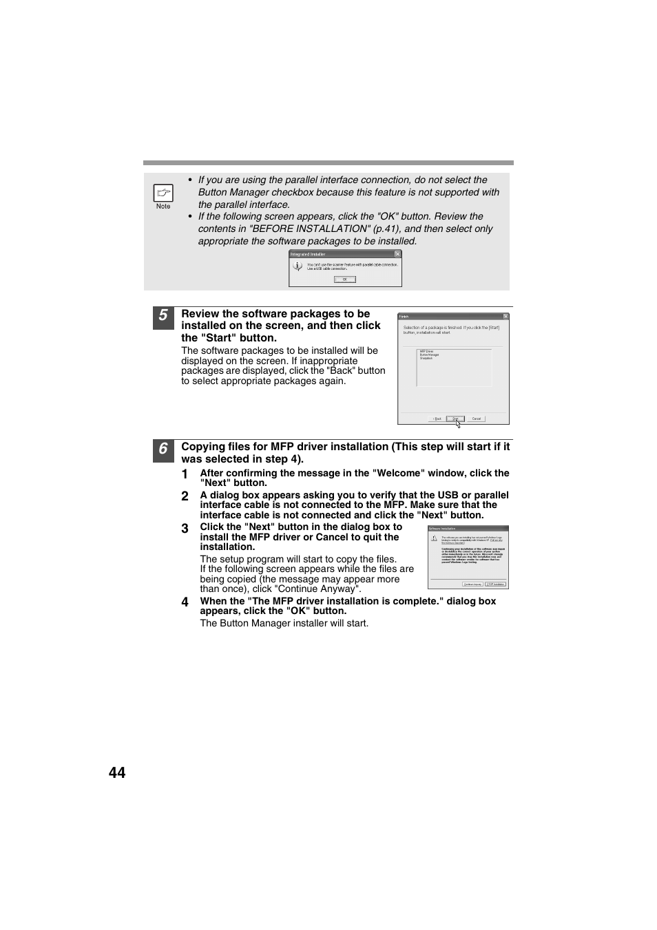 Sharp DIGITAL LASER COPIER/PRINTER AR-153E User Manual | Page 46 / 121