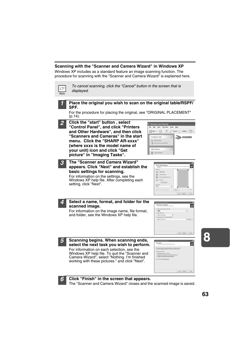 Sharp DIGITAL LASER COPIER/PRINTER AR-153E User Manual | Page 65 / 121