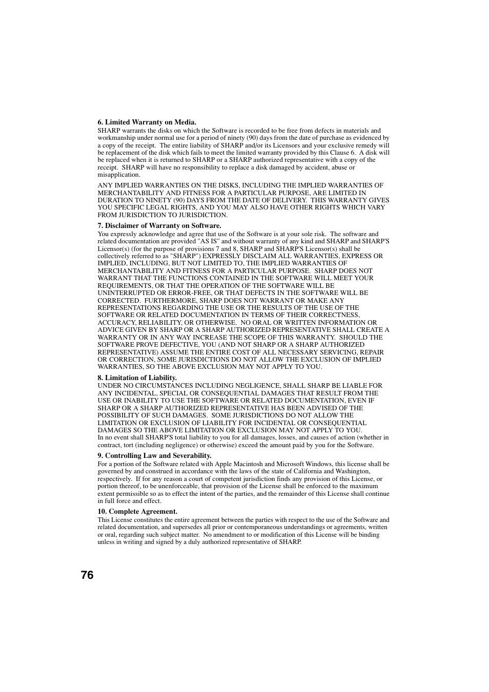 Sharp DIGITAL LASER COPIER/PRINTER AR-153E User Manual | Page 78 / 121