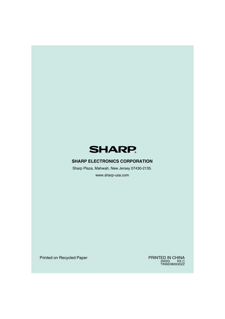 Sharp electronics corporation | Sharp DIGITAL LASER COPIER/PRINTER AR-153E User Manual | Page 84 / 121