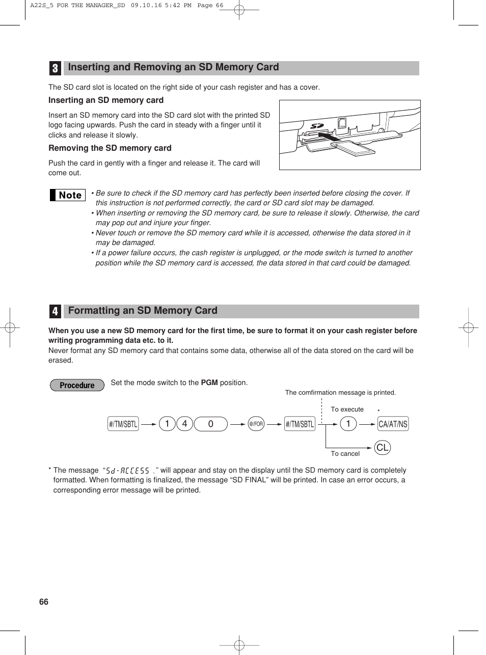 S@ 140 a | Sharp TINSZ2601RCZZ User Manual | Page 68 / 120