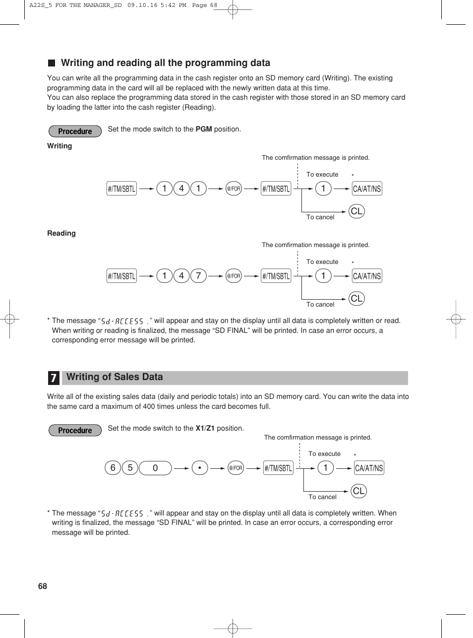 S@ a, 1l 650 p, S@ 147 a | S@ 141 a | Sharp TINSZ2601RCZZ User Manual | Page 70 / 120