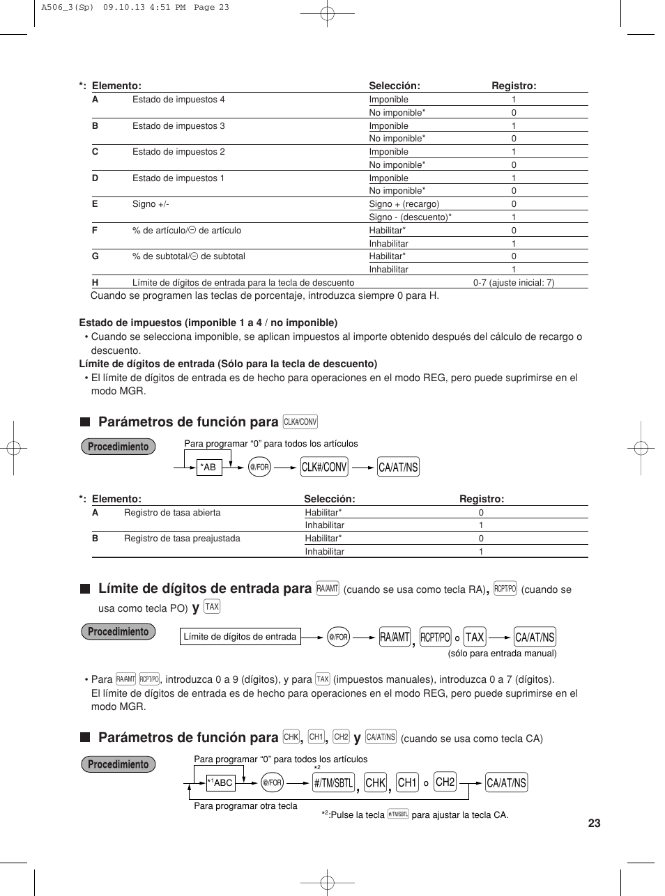 A@ q | Sharp XE-A506 User Manual | Page 107 / 132