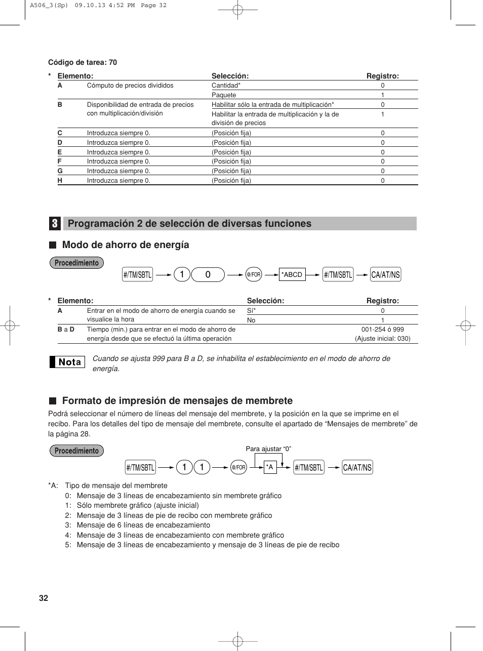 Sharp XE-A506 User Manual | Page 116 / 132