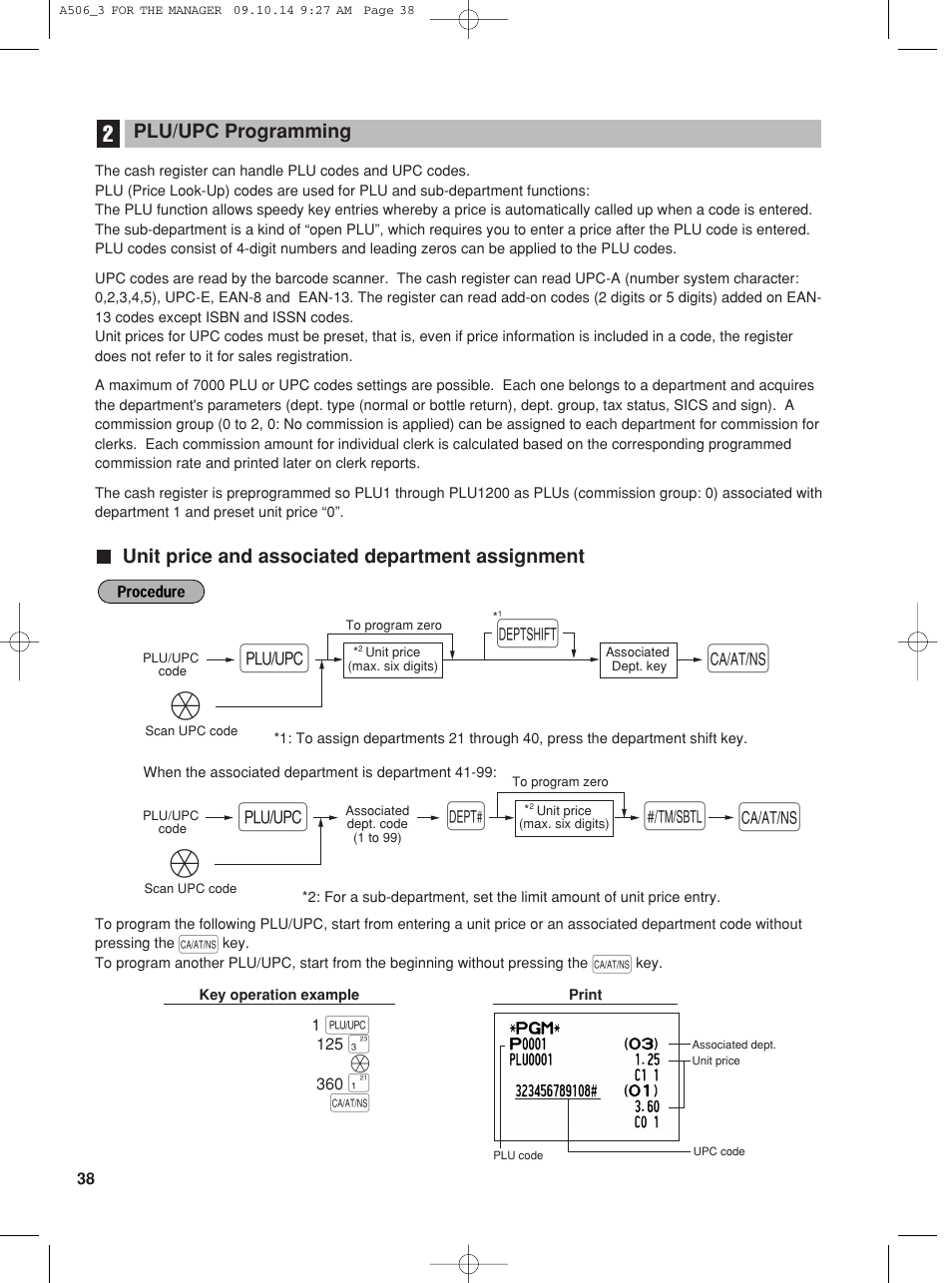 Od s | Sharp XE-A506 User Manual | Page 40 / 132